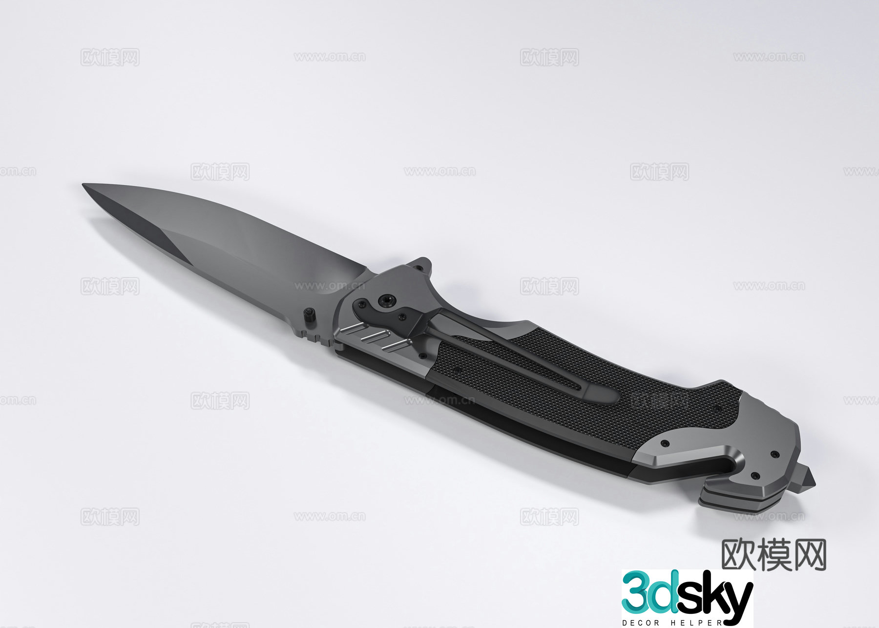 spring dagger 3d model