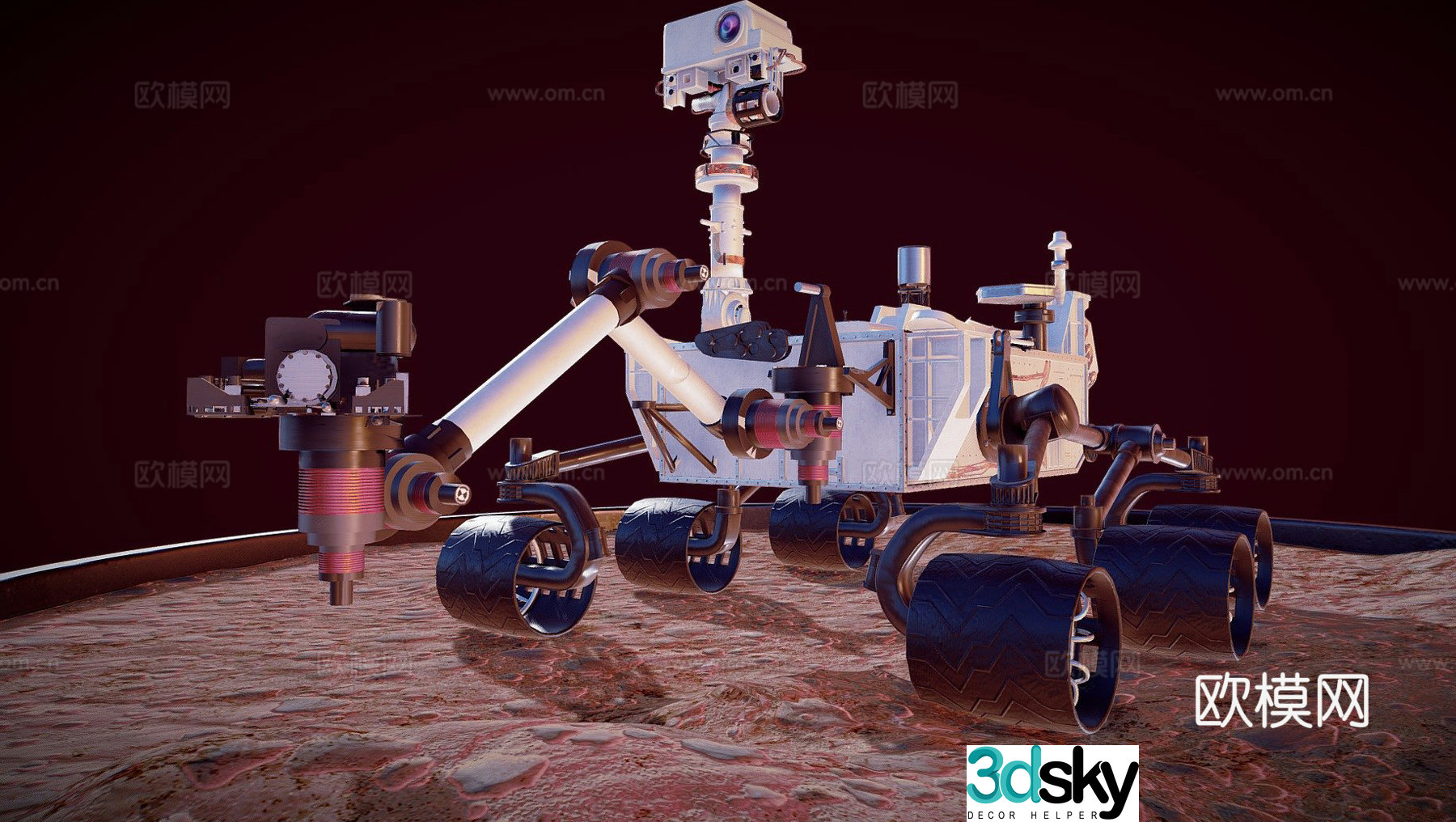 Mars Exploration Rover 3d model