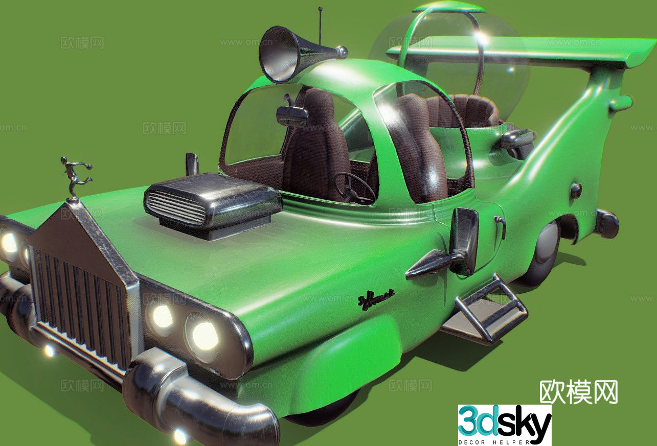 Homer car 3d model
