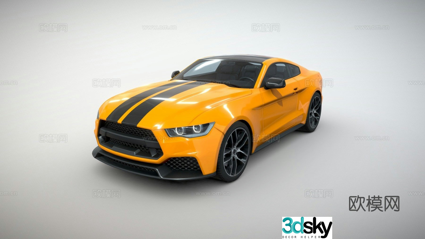 car sedan motor vehicle 3d model