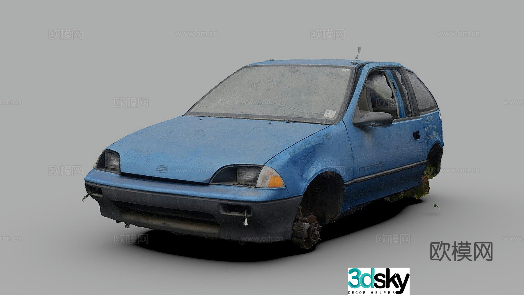 old car 3d model