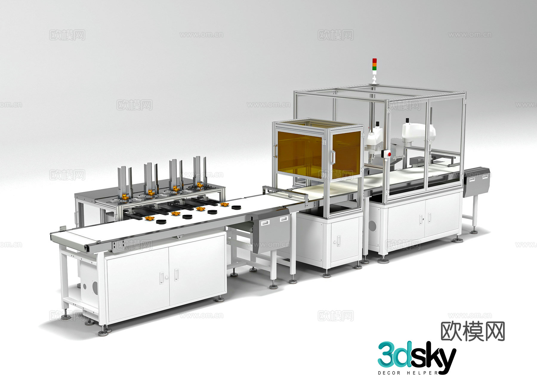 Automation equipment 3d model