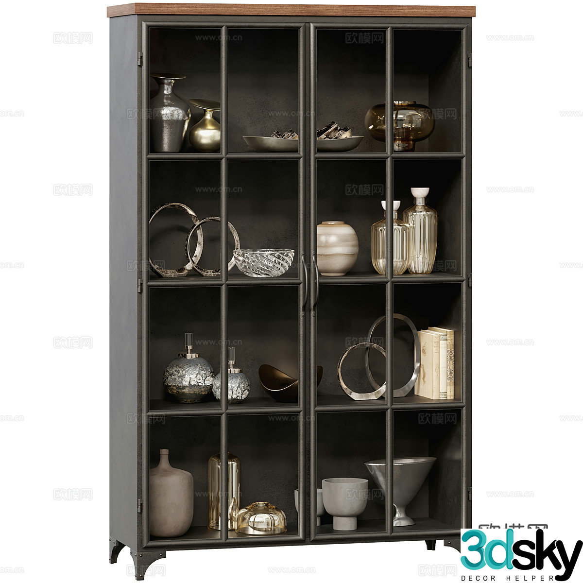 Modern locker 3d model