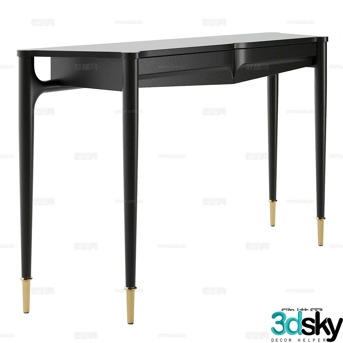 desk 3d model
