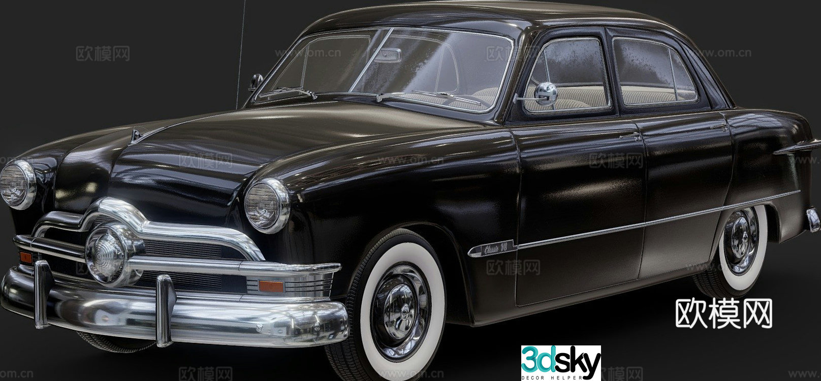 Era sedan 3d model