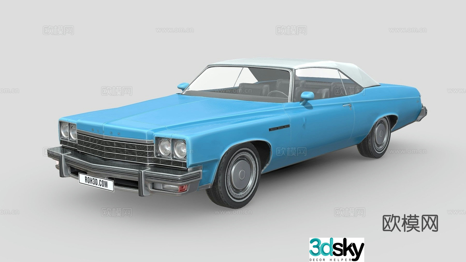 Buick Ley Saab car 3d model