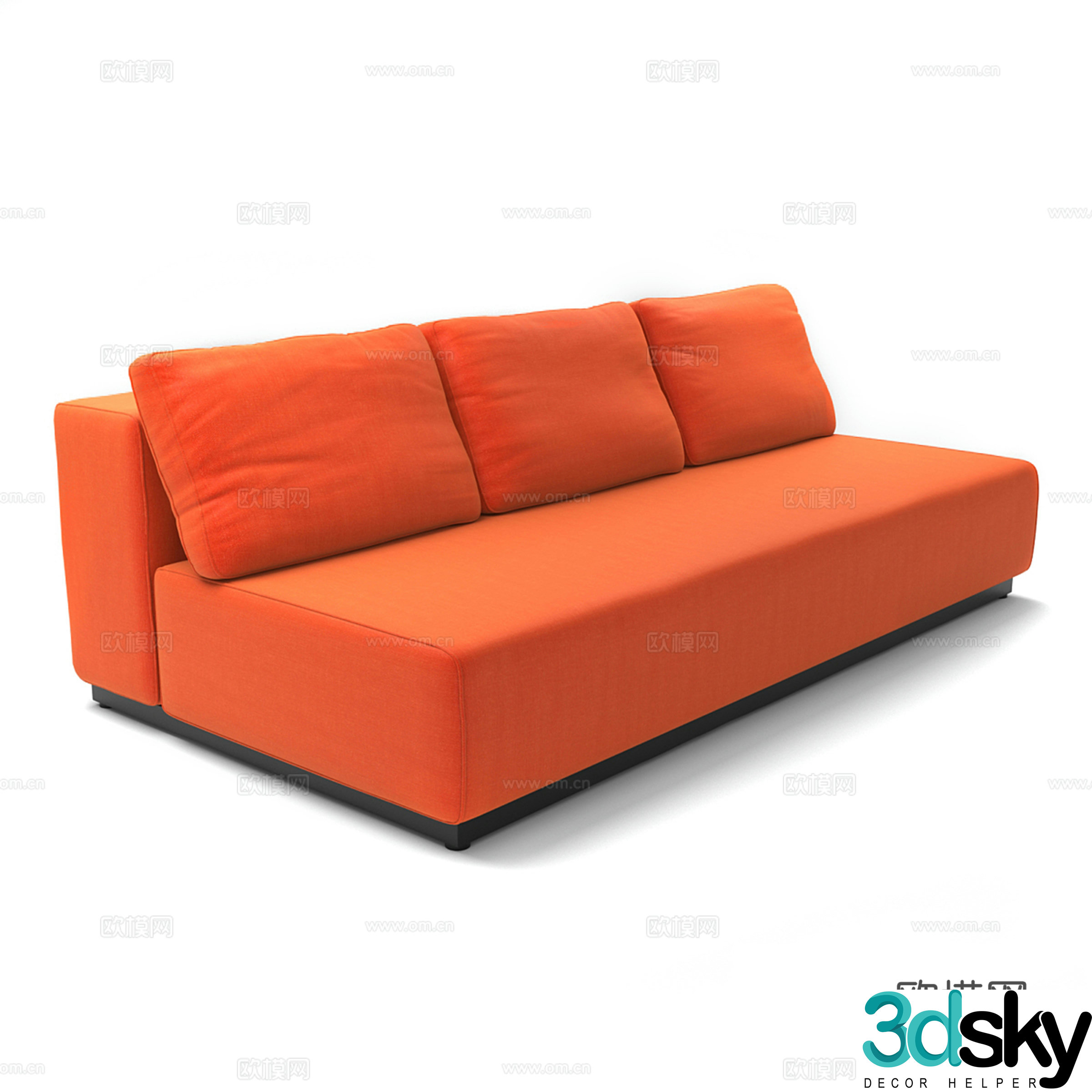 PROFI multi-person sofa 3d model