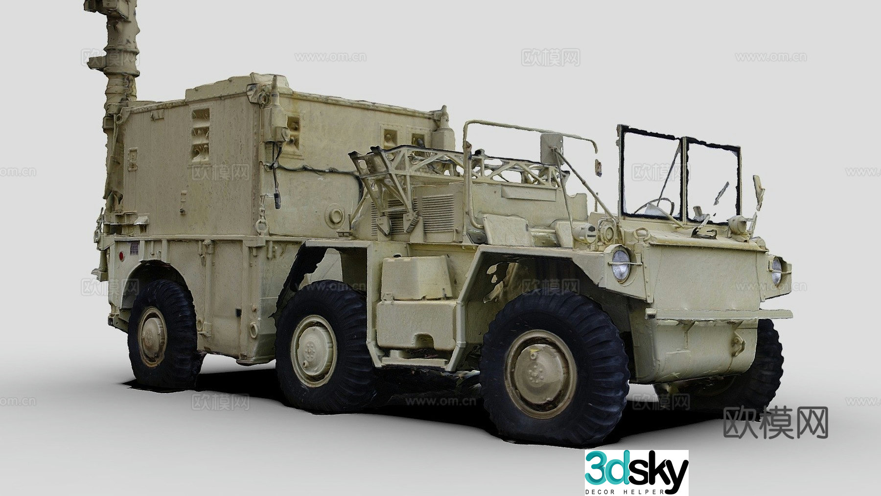 US army tank 3d model