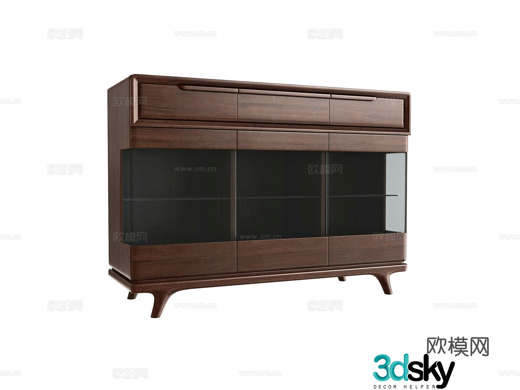 New Chinese sideboard 3d model