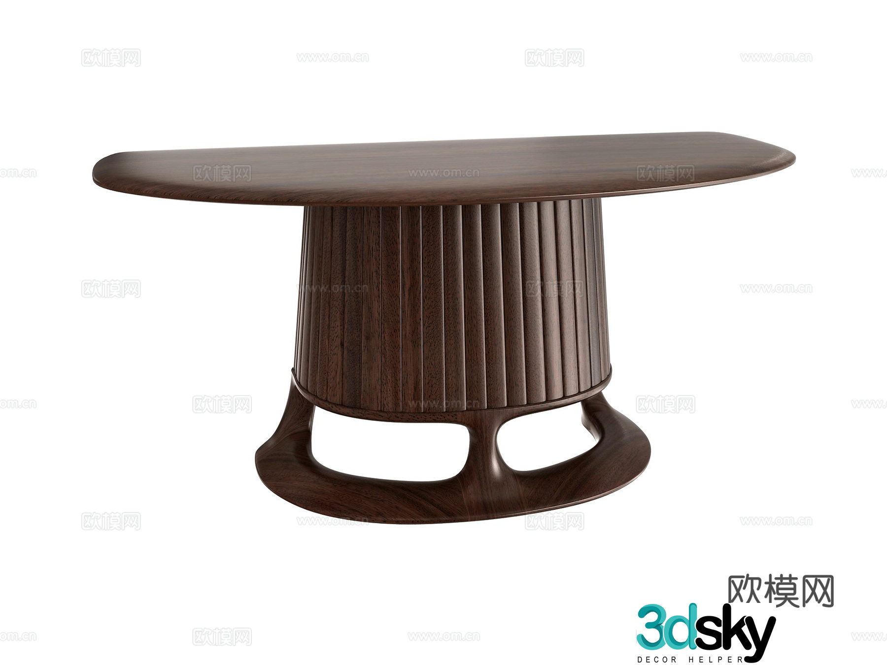 New Chinese style tea table tea table 3d model