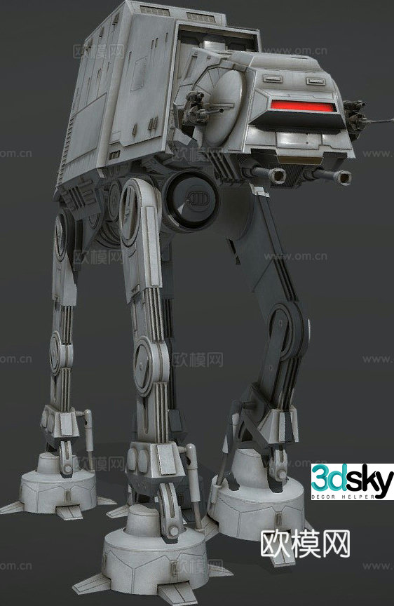 imperial walking machine 3d model