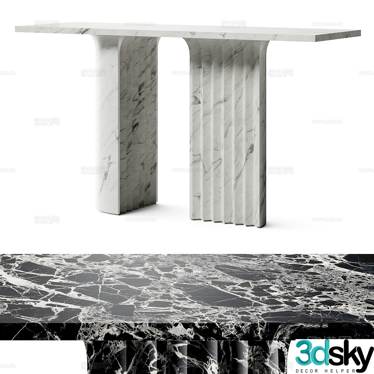 Modern Duanjingdai 3D model