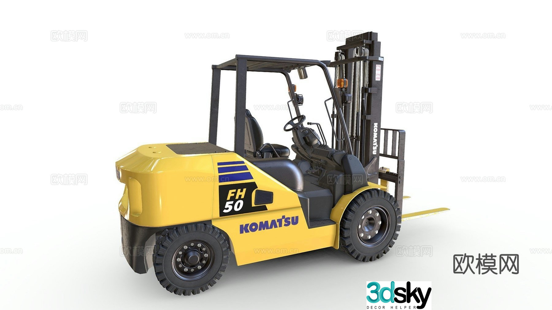 Forklift 3d model