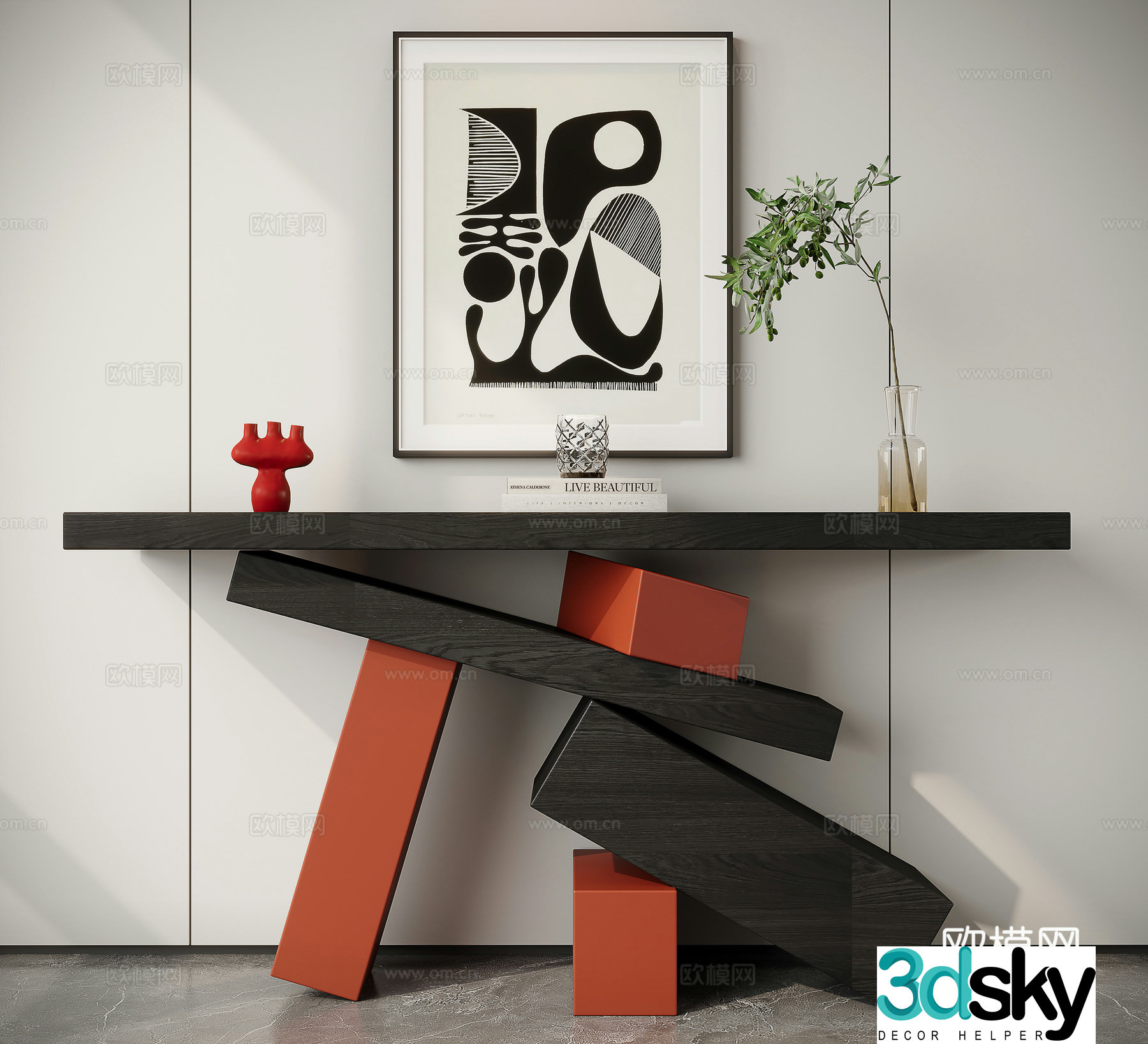 Modern Duanjingdai 3D model