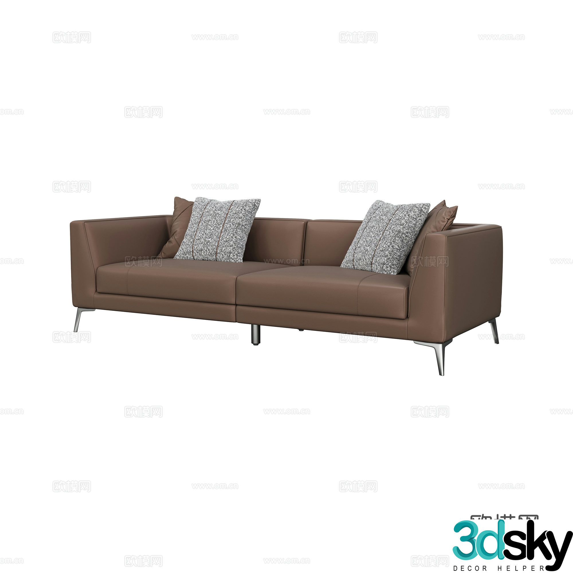 Modern love sofa 3d model