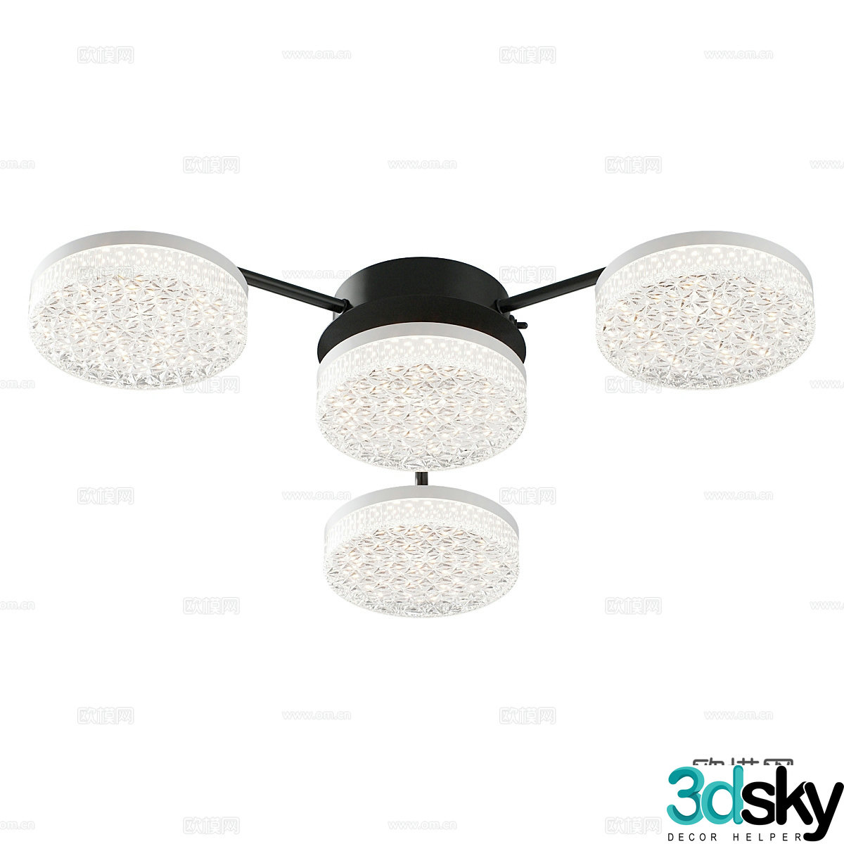 Modern ceiling lamp 3d model