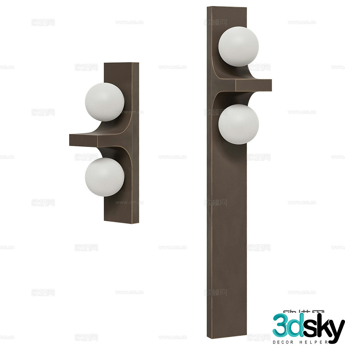 wall lamp 3d model