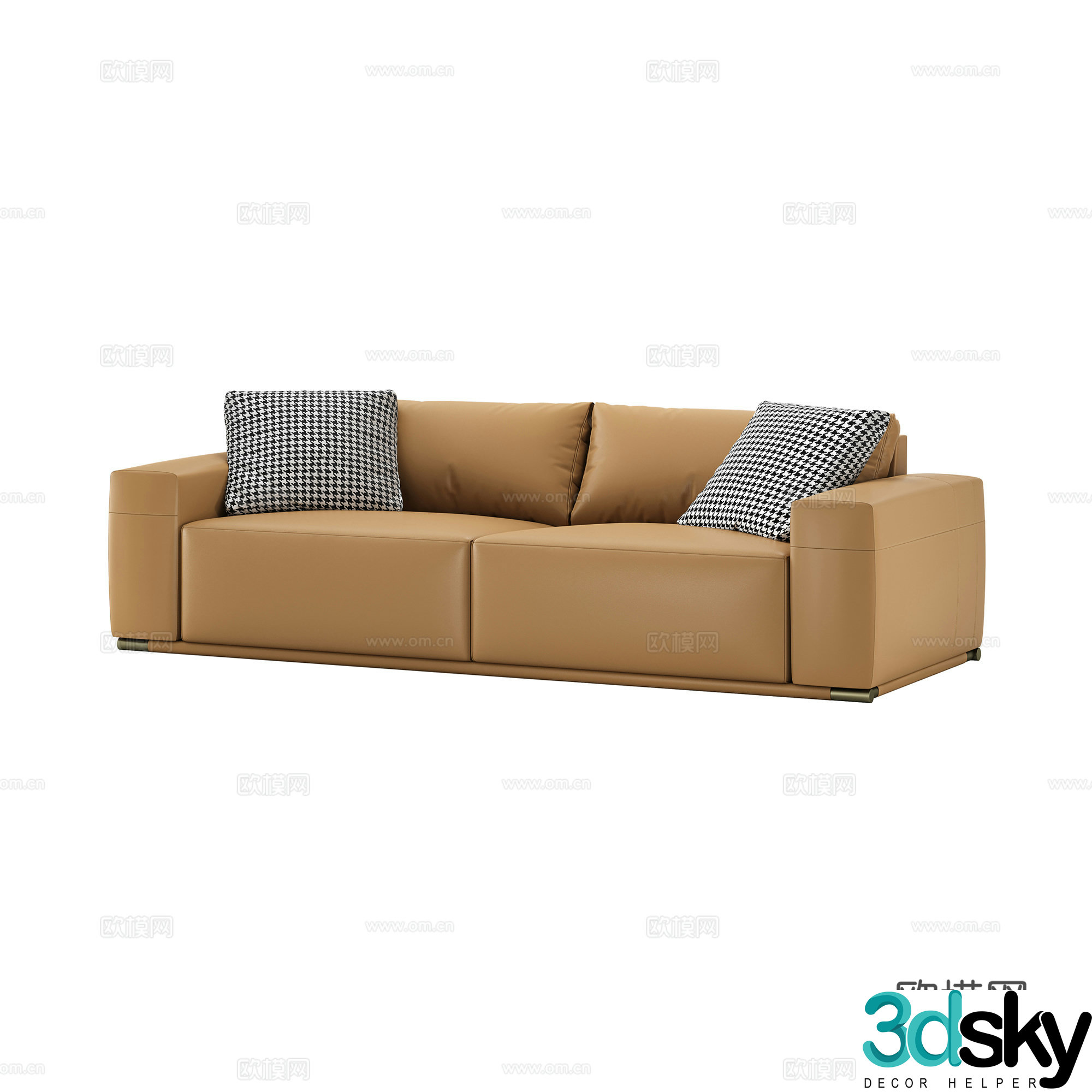 Modern love sofa 3d model