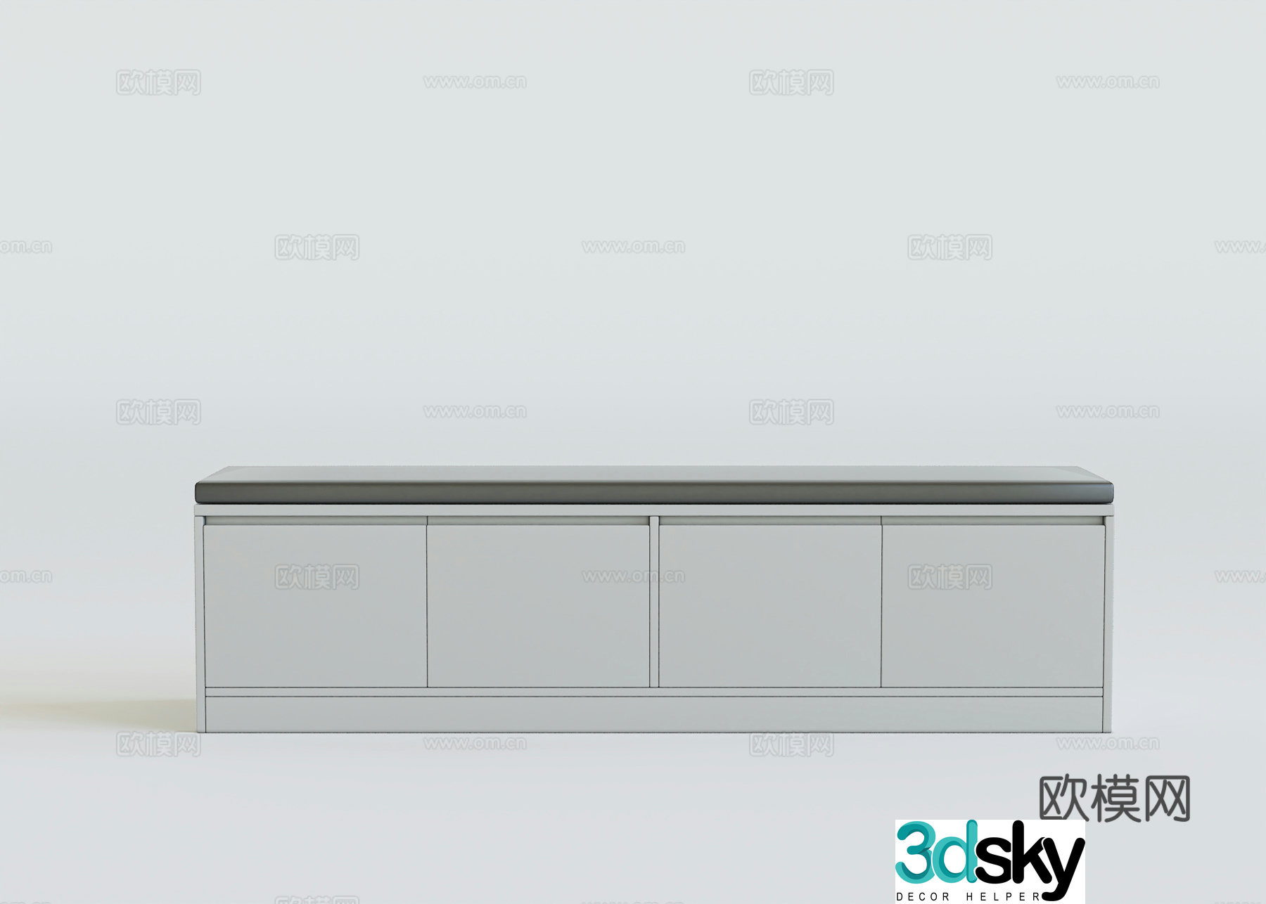 Shoe Changing Stool Shoe Stool Shoe Cabinet 3D Model