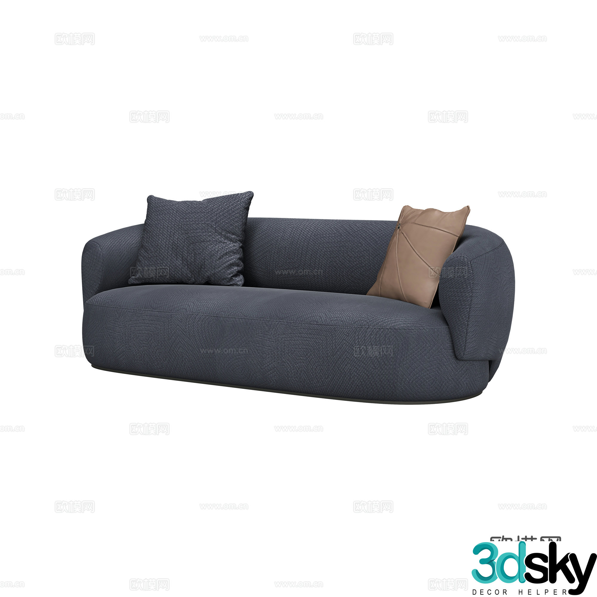 Modern love sofa 3d model