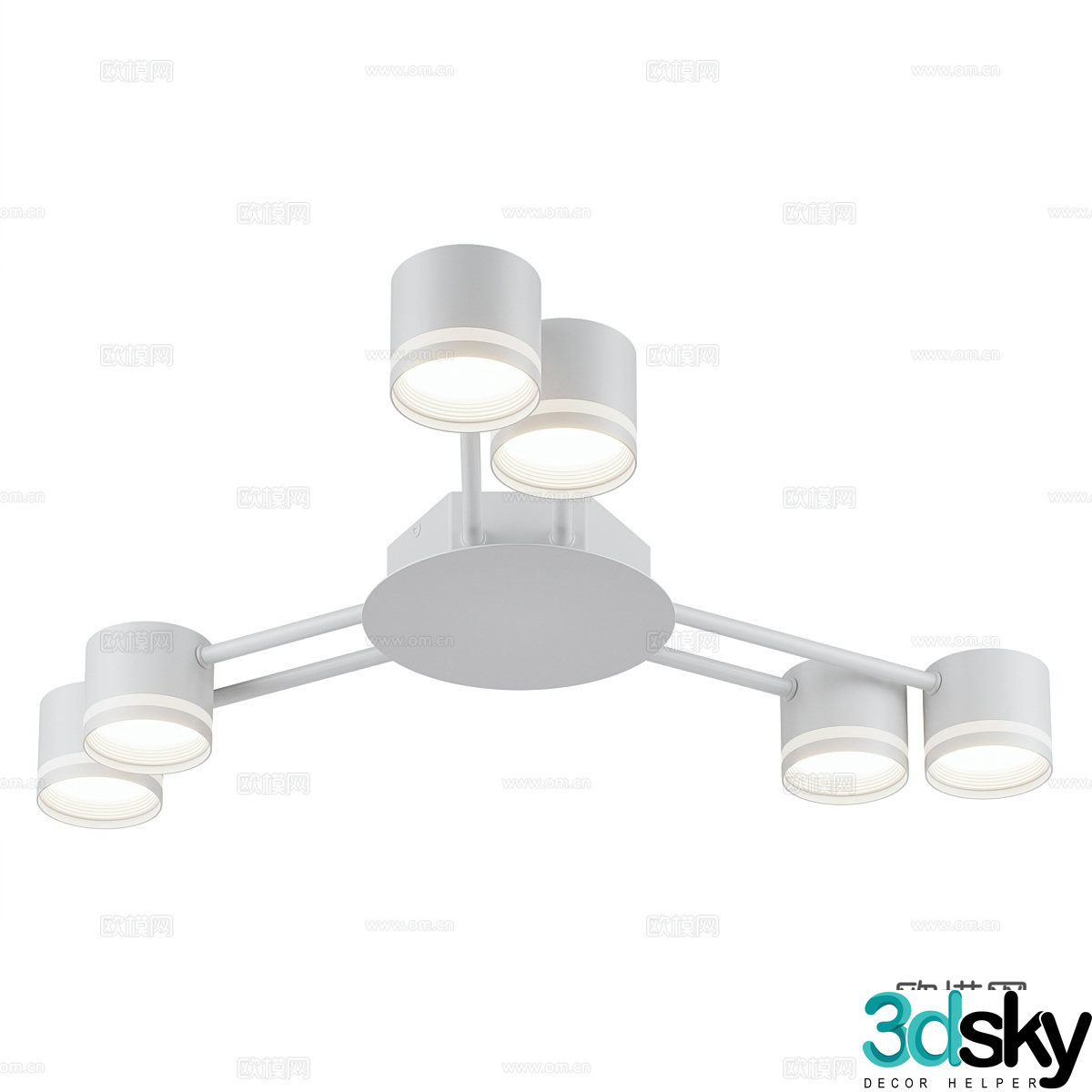Modern ceiling lamp 3d model