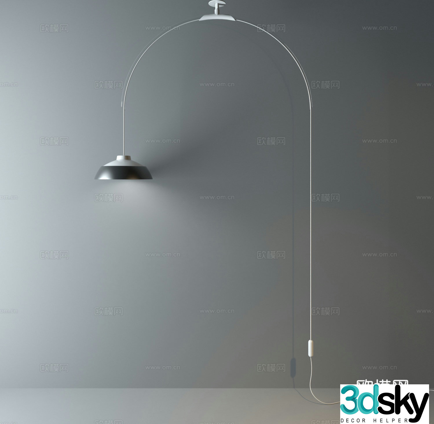 Flos wall light 3d model