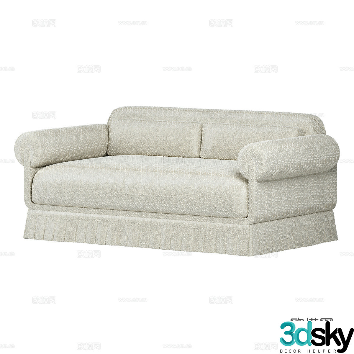 Modern love sofa 3d model