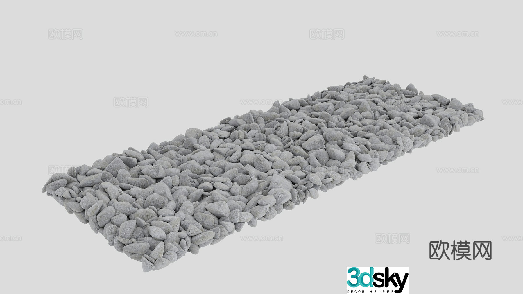 Stone Tingbu 3d model