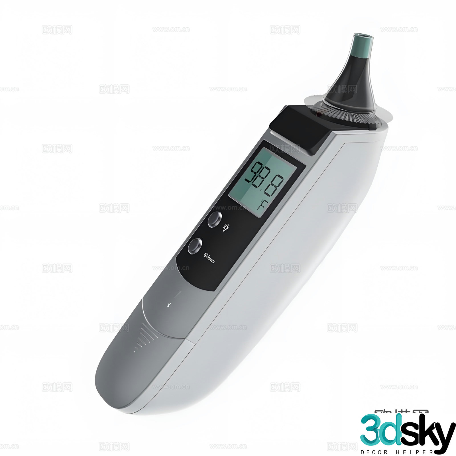 Ear thermometer 3d model