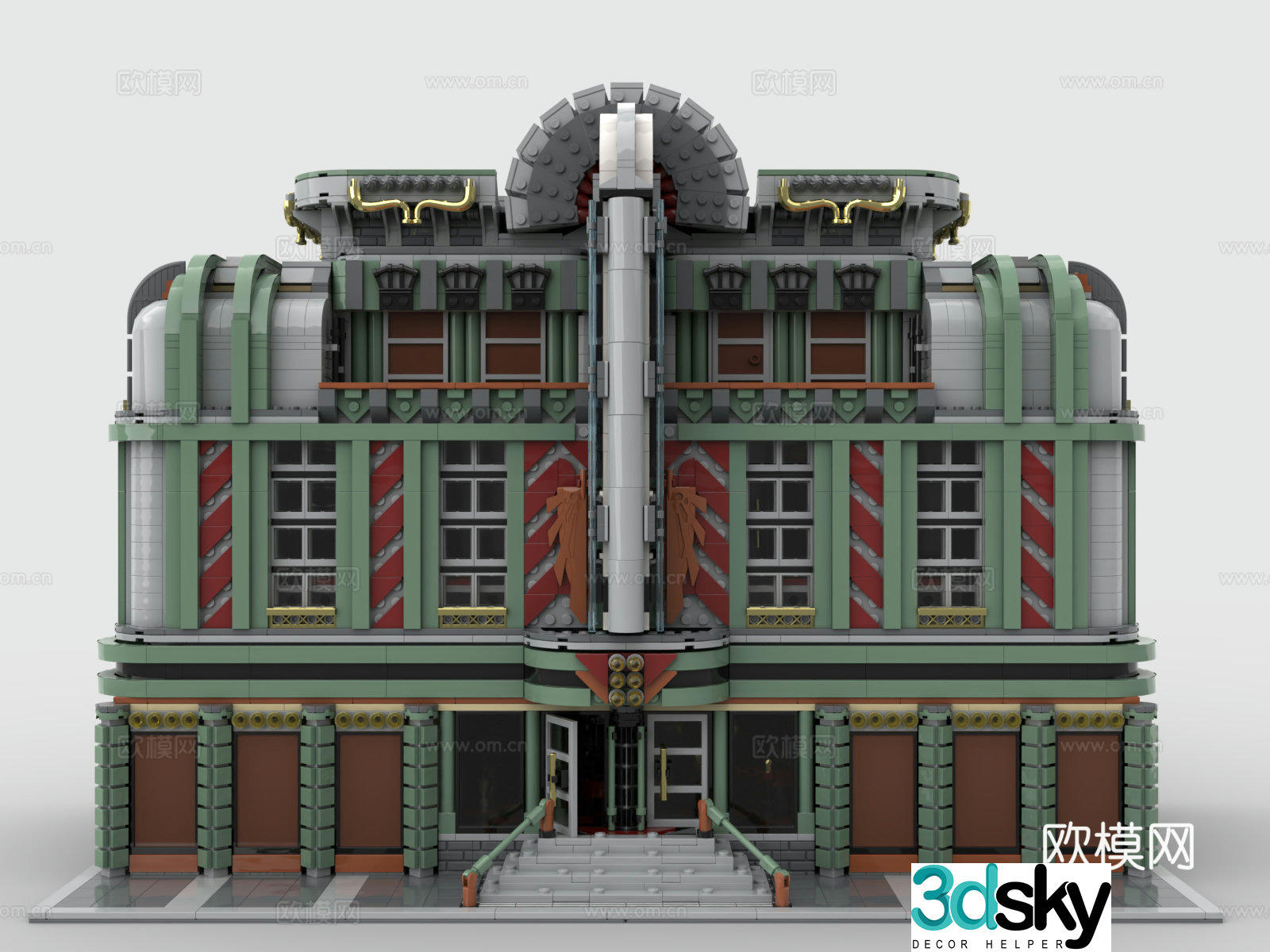 LEGO LEGO toys building blocks building building cinema 3d model