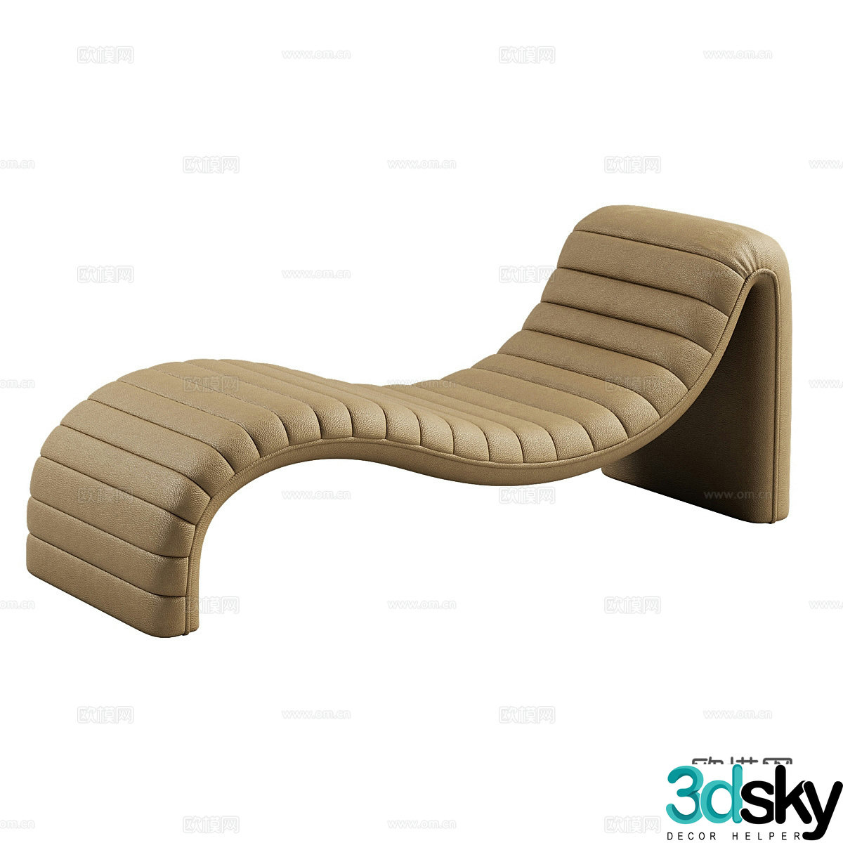 Modern lounge chair 3d model