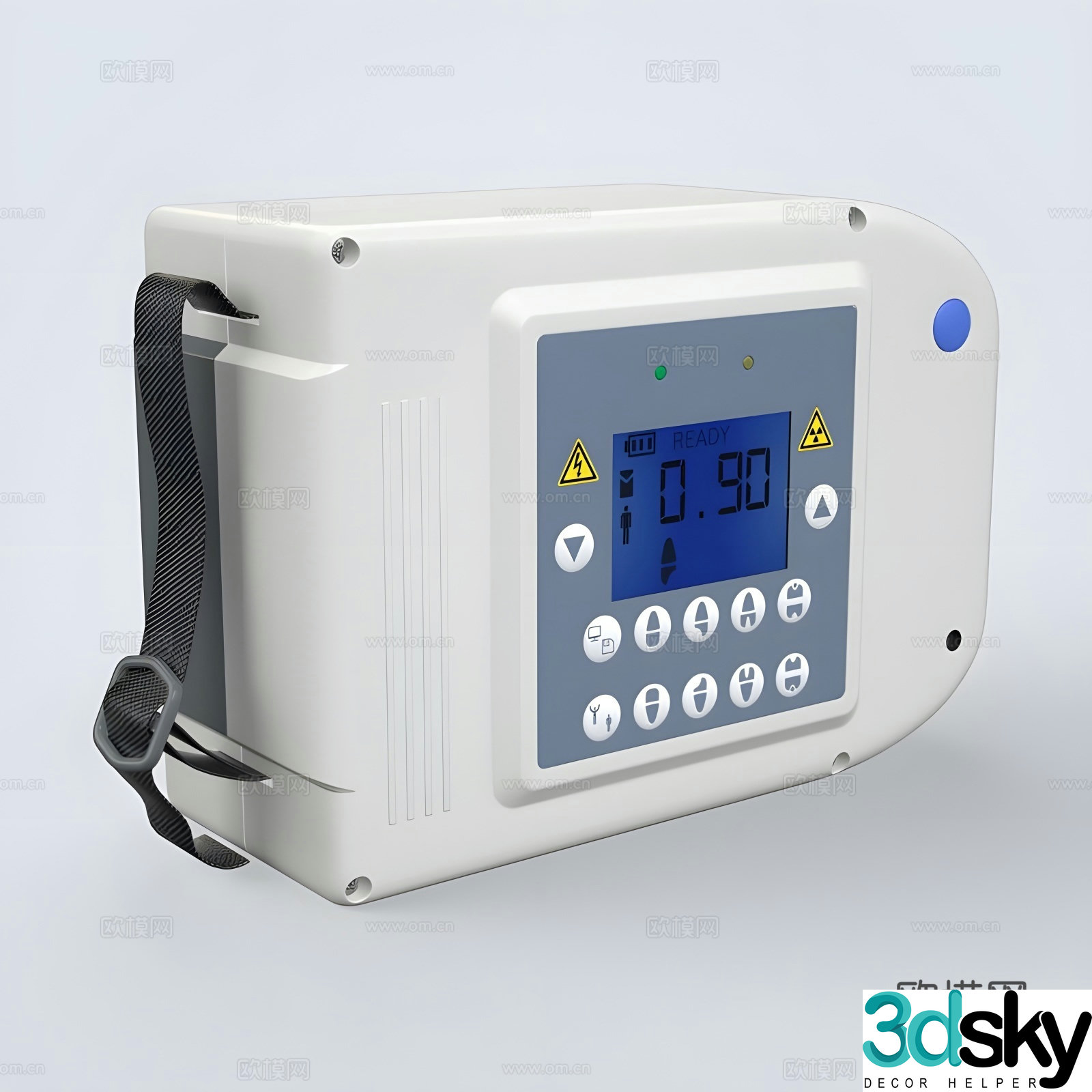 Dental X-ray 3d model