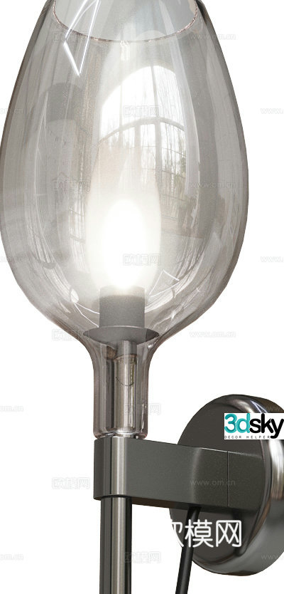 wall lamp 3d model