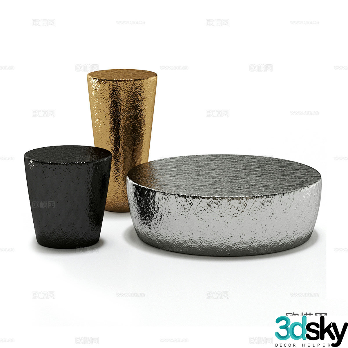 3D model of mother-in-law coffee table