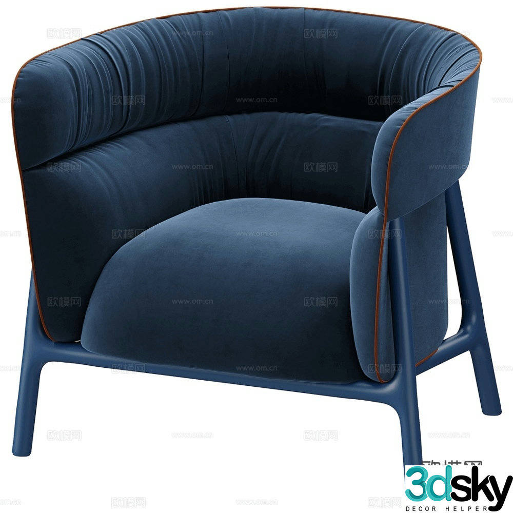 Innova lounge chair sofa chair armchair 3d model