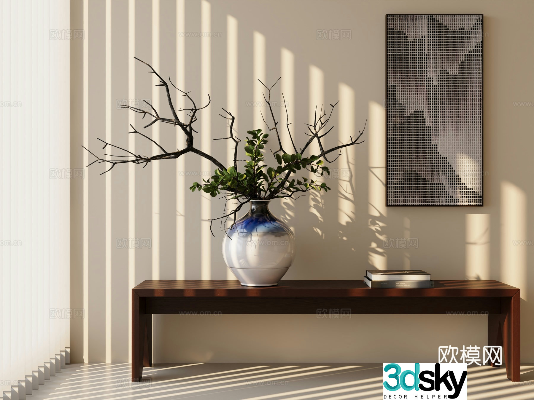 Wabi-sabi Danjingdai 3D model