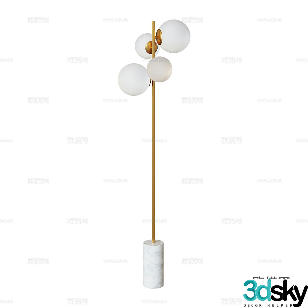 Floor lamp 3d model