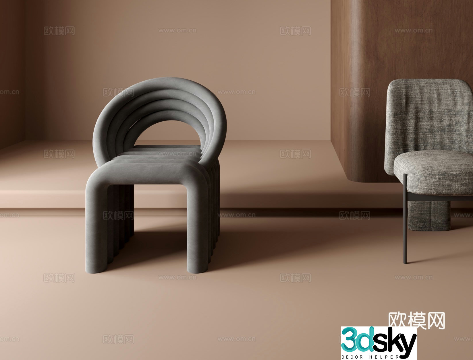 Lounge chair 3d model