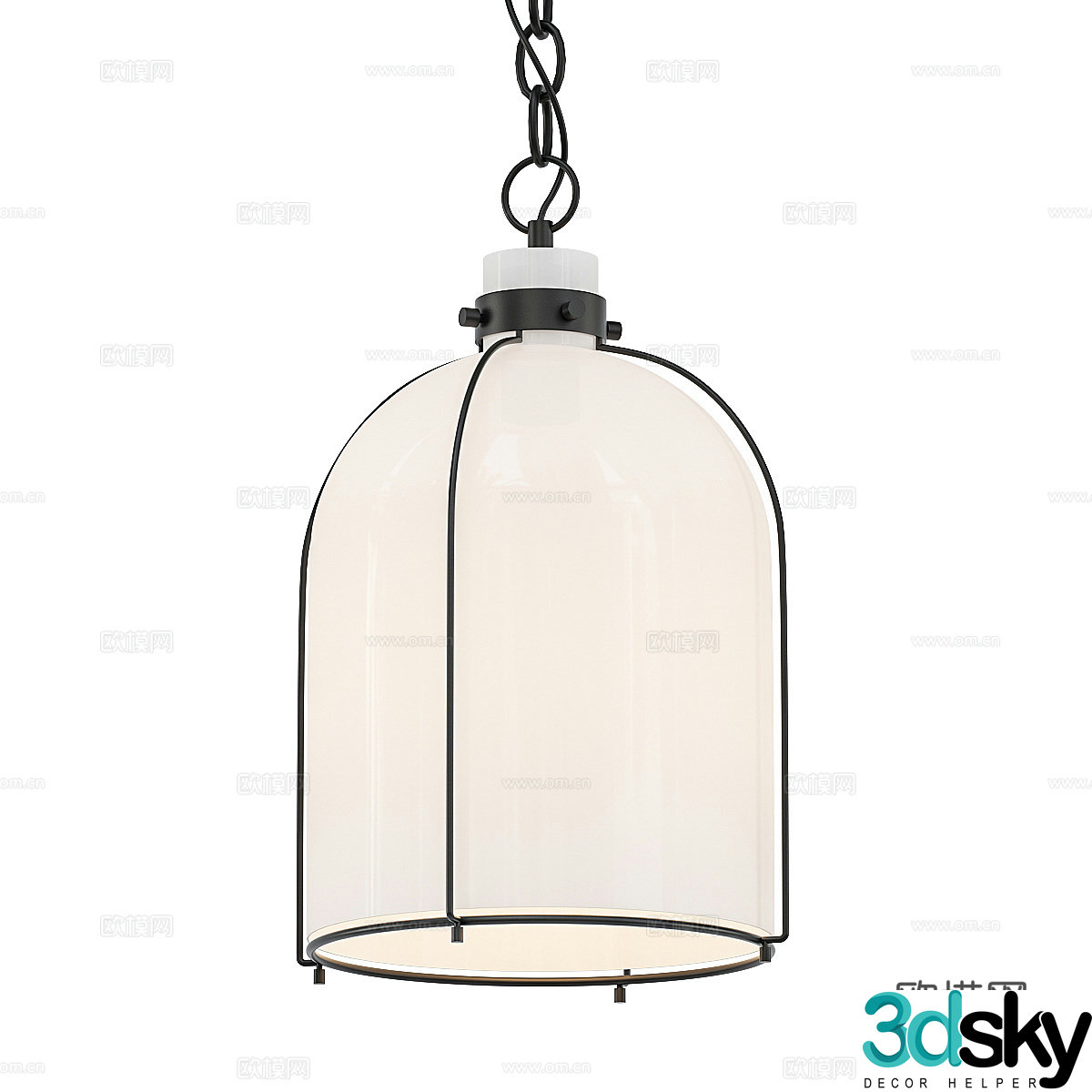 Creative chandelier 3d model