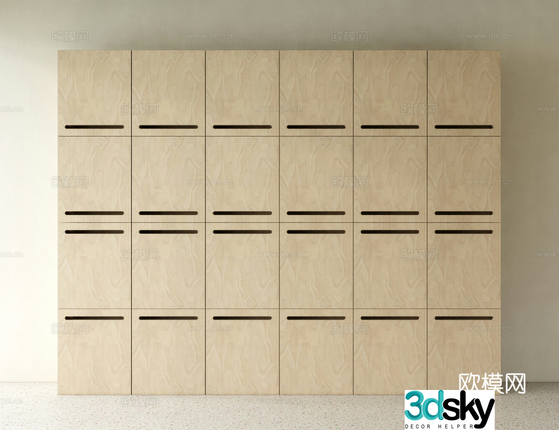 modern file cabinet storage cabinet storage cabinet 3d model