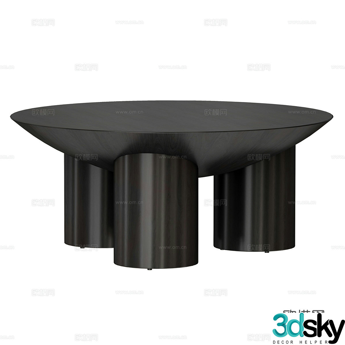 Modern coffee table 3d model