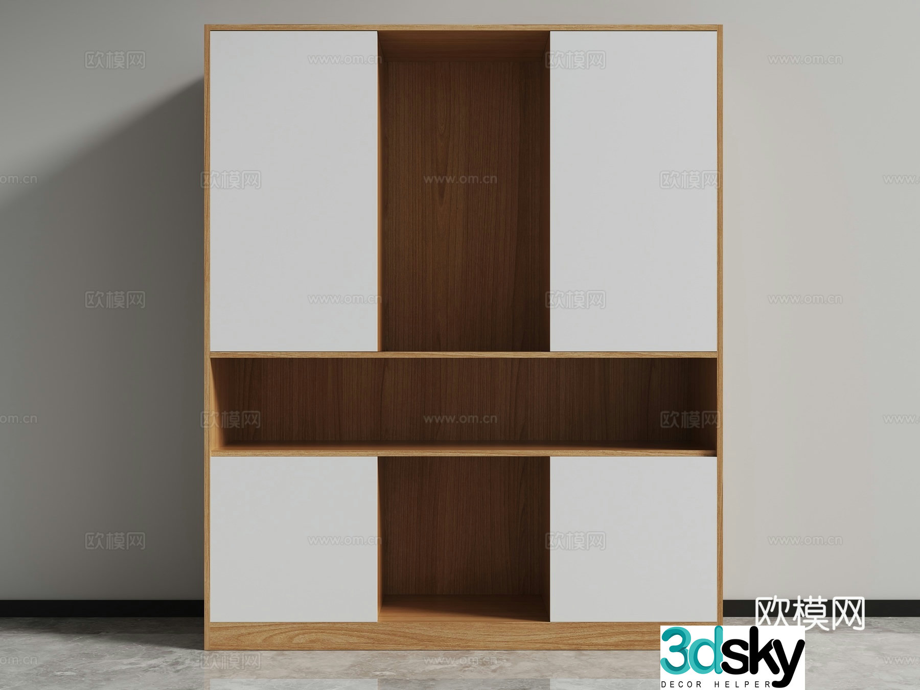 File cabinet tea cabinet locker low cabinet 3D model