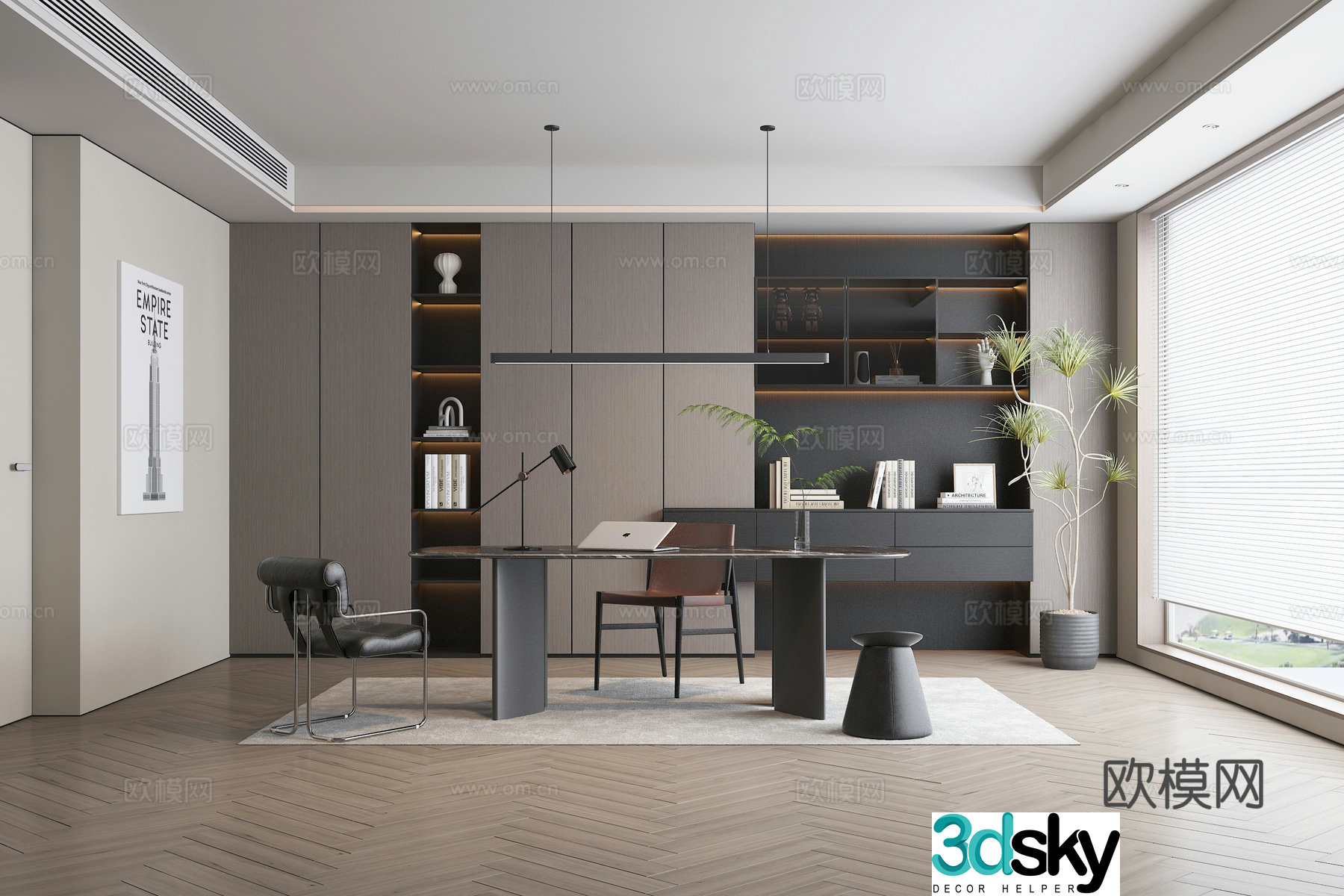 Italian study 3D model