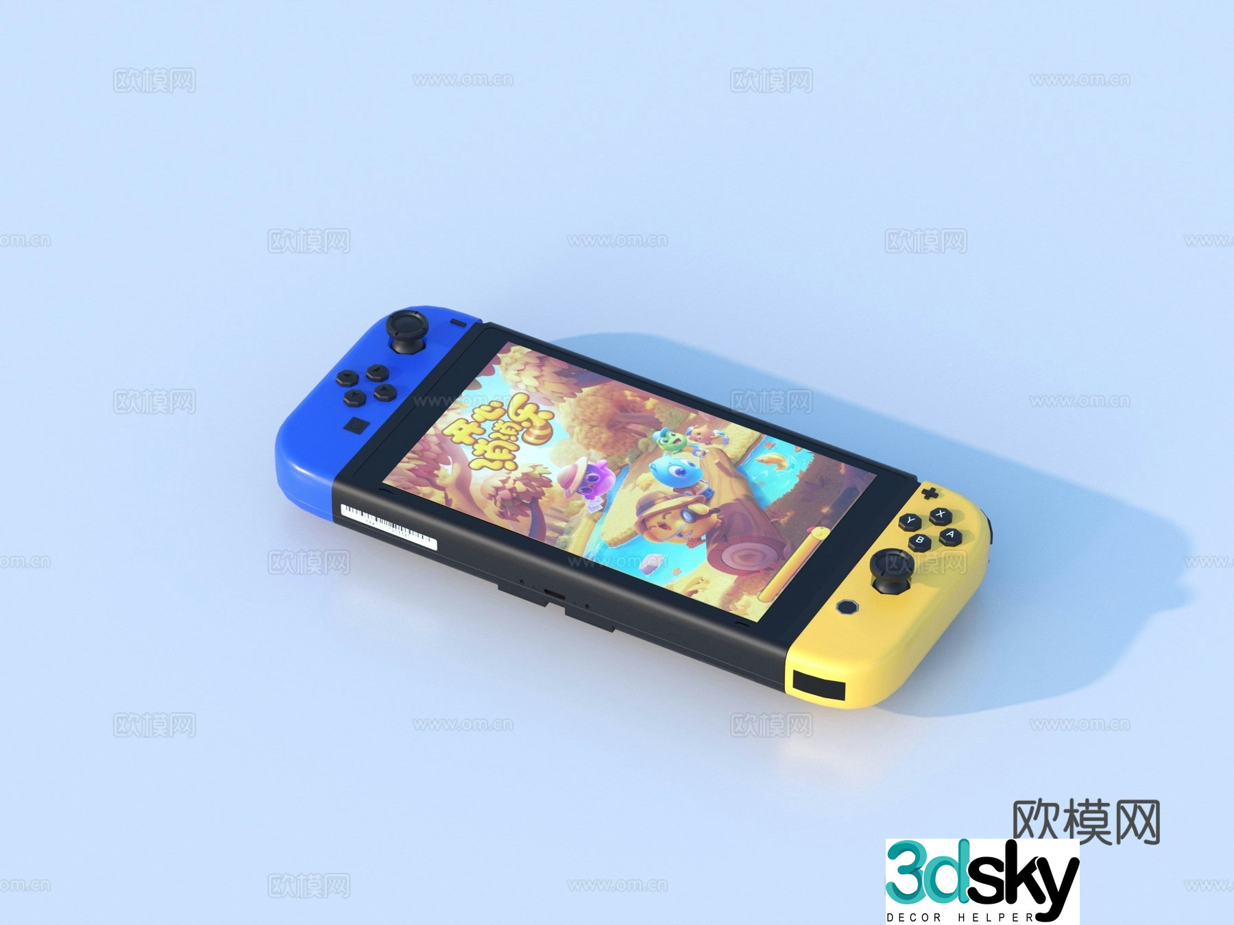 Happy Xiaoxiaole game console 3D model