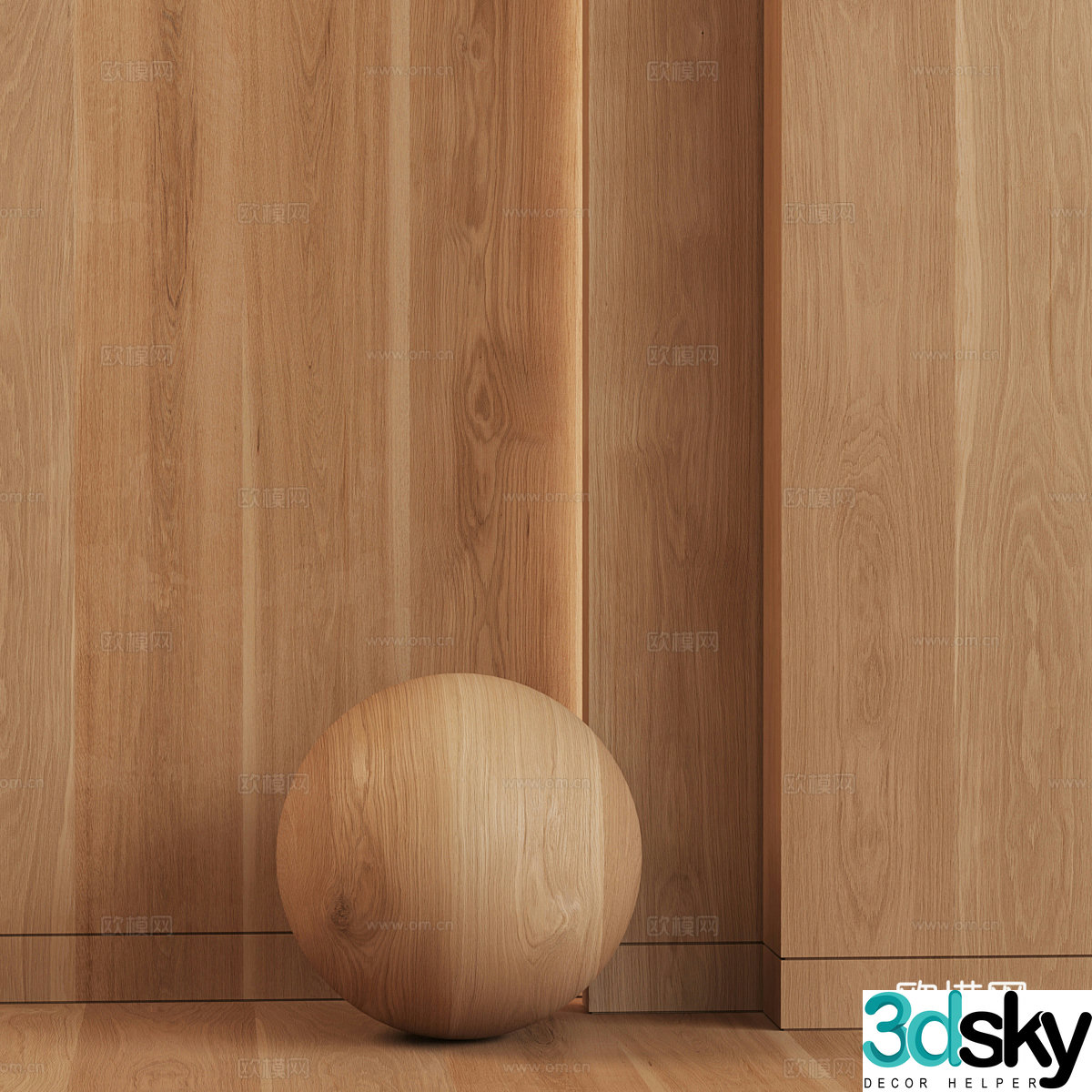 wooden floor 3d model