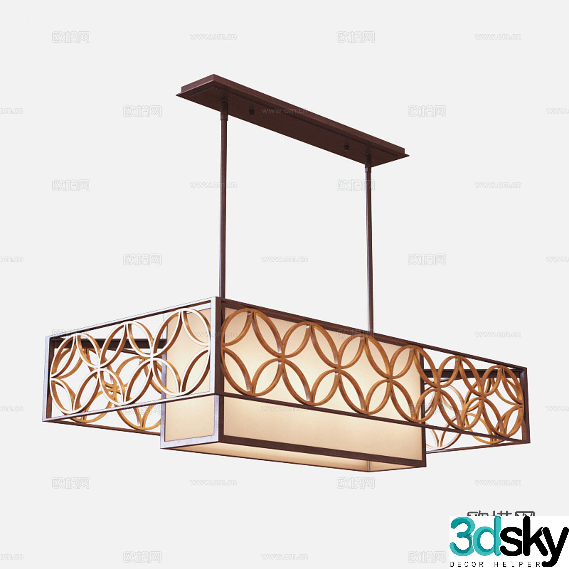 Feiss – Remy living room chandelier 3d model