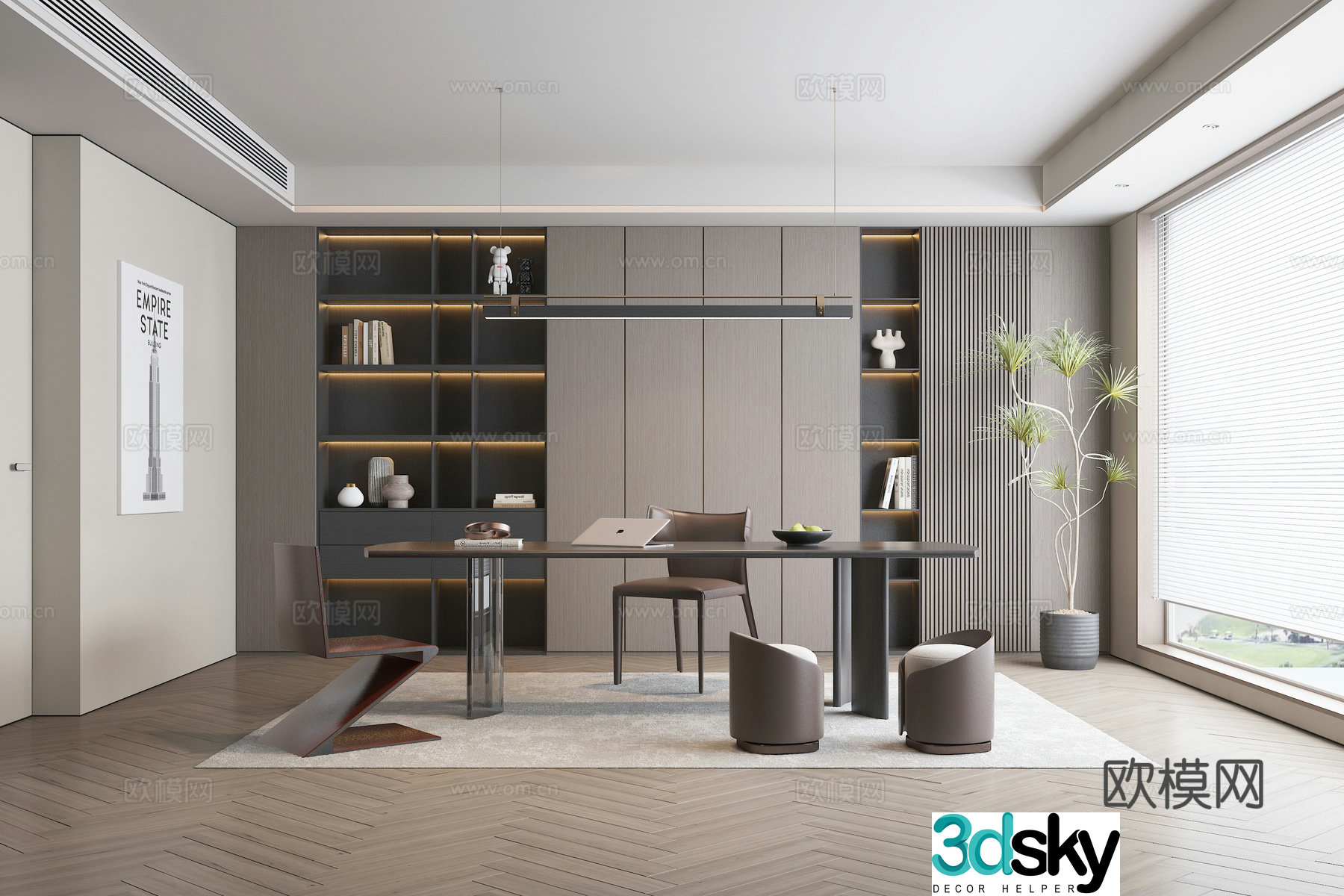 Italian study 3D model
