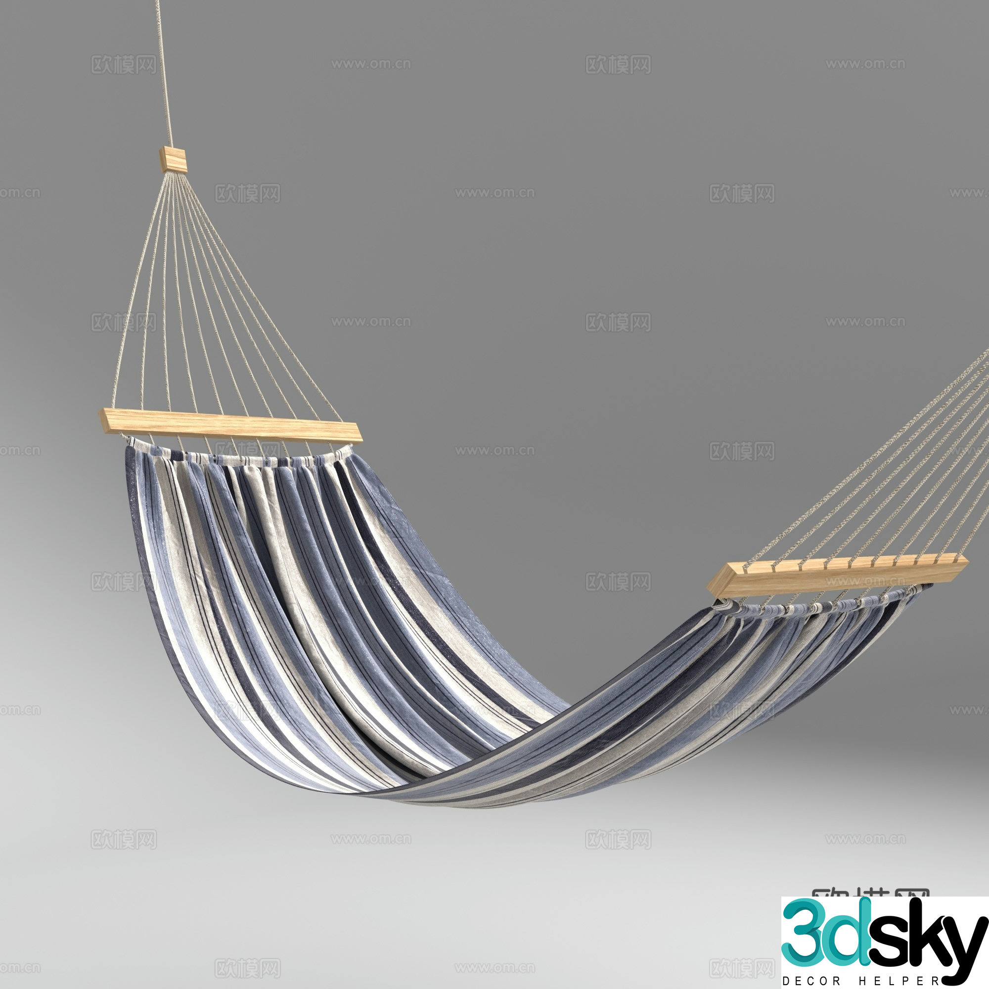 Modern hammock 3d model
