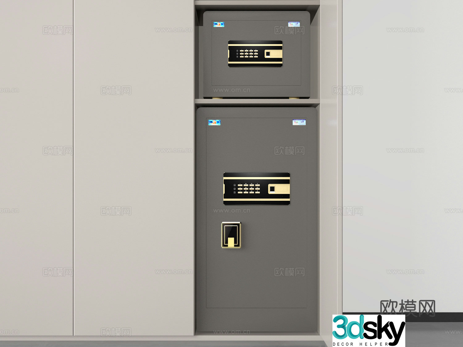 safe crisper 3d model