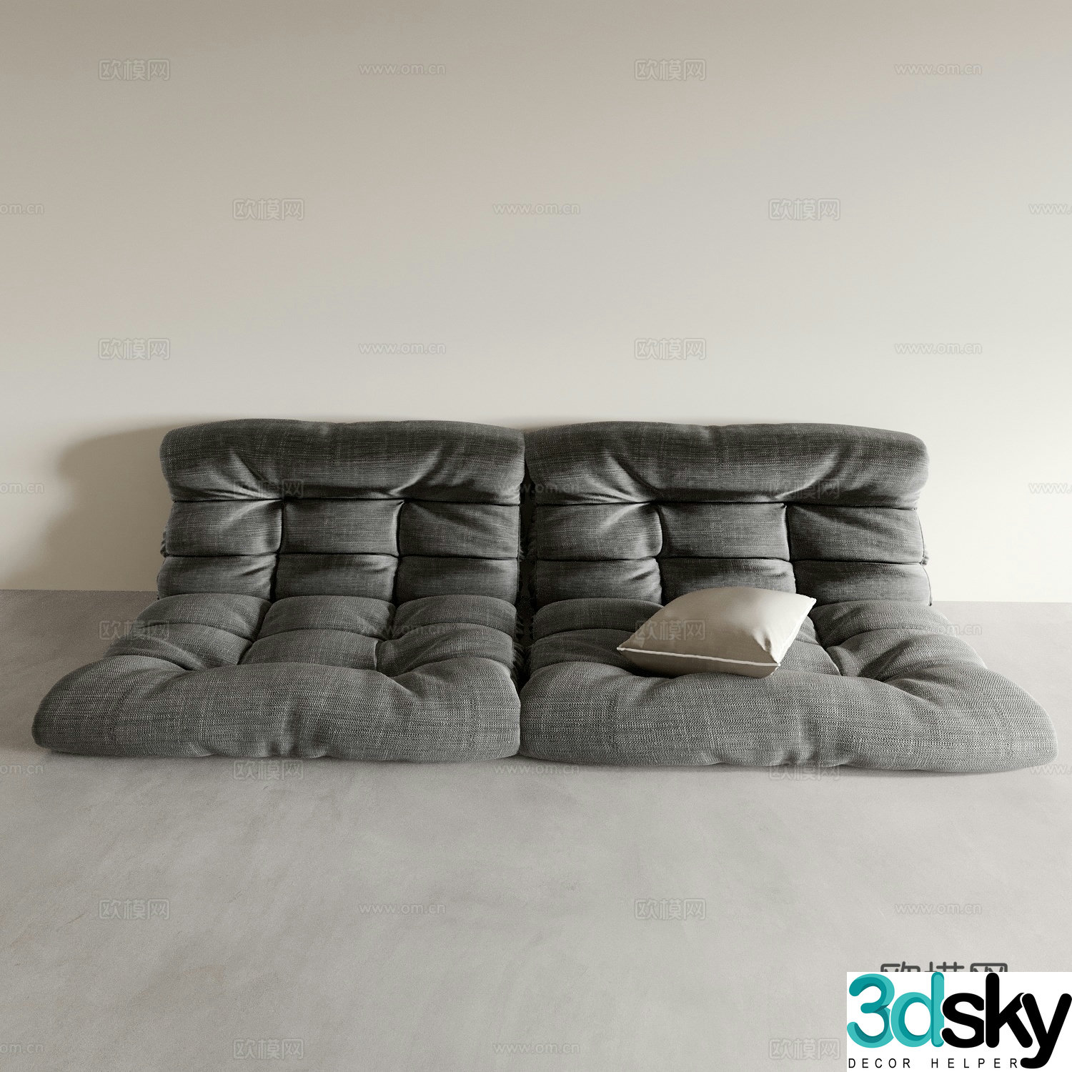 Beanbag coffee sofa leisure sofa 3d model